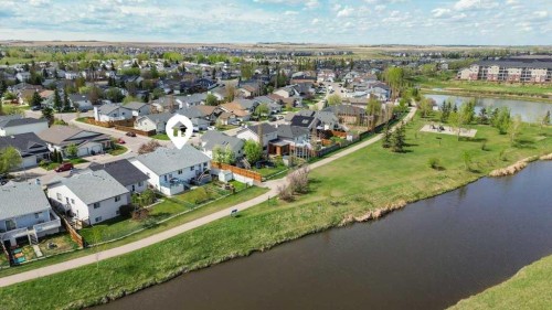 202 Willowbrook Close Nw, Airdrie, AB - Outdoor With Body Of Water With View