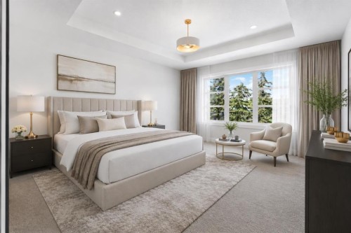 8519 48 Avenue Nw, Calgary, AB - Indoor Photo Showing Bedroom