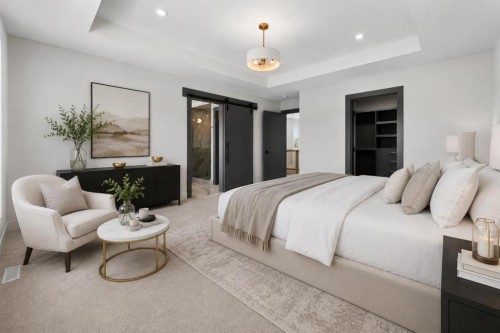 8519 48 Avenue Nw, Calgary, AB - Indoor Photo Showing Bedroom
