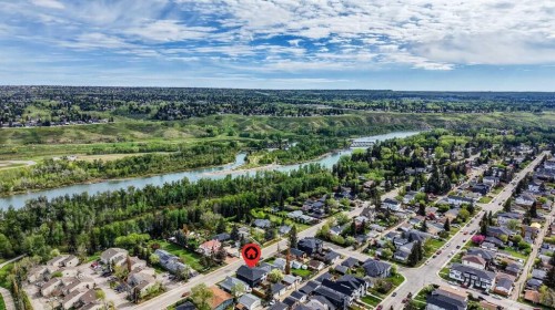 8519 48 Avenue Nw, Calgary, AB - Outdoor With View