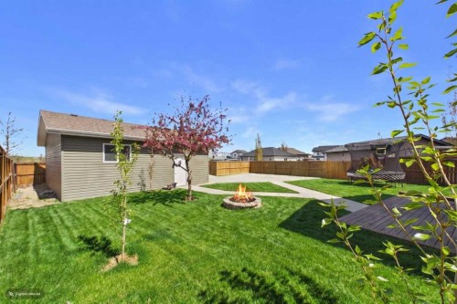 132 Oswald Close, Red Deer, AB - Outdoor With Deck Patio Veranda With View