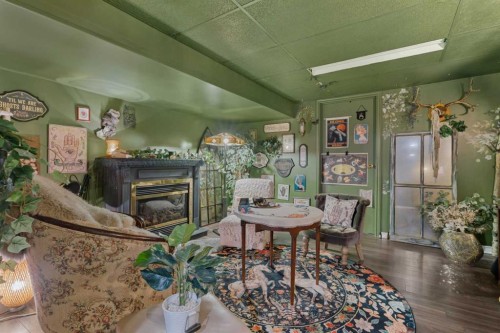 43 Westridge Drive, Okotoks, AB - Indoor With Fireplace