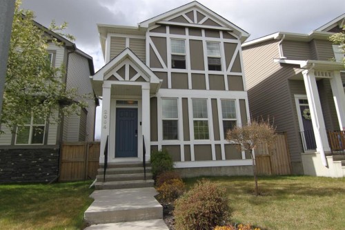 2064 New Brighton Grove Se, Calgary, AB - Outdoor With Facade