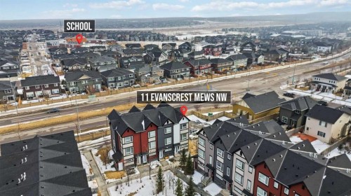 402-11 Evanscrest Mews Nw, Calgary, AB - Outdoor With View