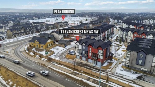 402-11 Evanscrest Mews Nw, Calgary, AB - Outdoor With View