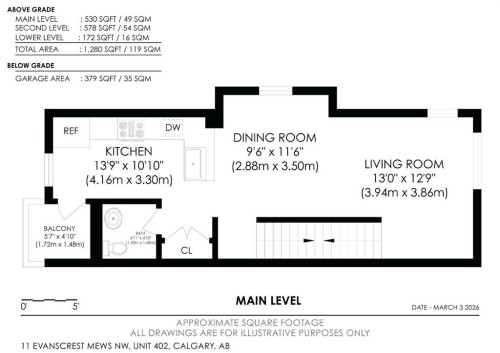 402-11 Evanscrest Mews Nw, Calgary, AB - Other