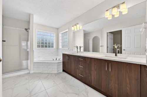 240 Cove Drive, Chestermere, AB - Indoor Photo Showing Bathroom