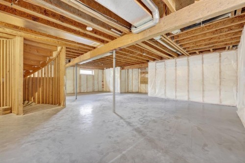 240 Cove Drive, Chestermere, AB - Indoor Photo Showing Basement
