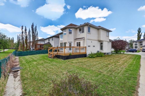 240 Cove Drive, Chestermere, AB - Outdoor With Deck Patio Veranda