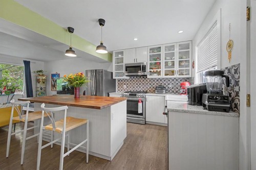 633 Regal Park Ne, Calgary, AB - Indoor Photo Showing Kitchen With Stainless Steel Kitchen With Upgraded Kitchen