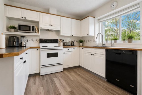 222 Anderson Grove Sw, Calgary, AB - Indoor Photo Showing Kitchen With Double Sink