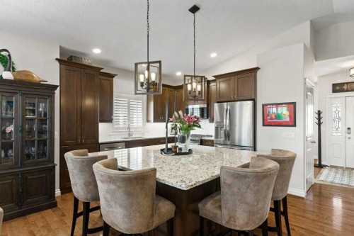 2193 High Country Rise Nw, High River, AB - Indoor Photo Showing Dining Room