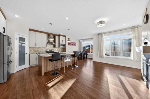 353 Nolanhurst Crescent Nw, Calgary, AB - Indoor Photo Showing Kitchen With Stainless Steel Kitchen With Upgraded Kitchen