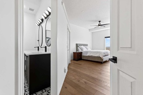 18 Eagleview Place, Cochrane, AB - Indoor Photo Showing Bedroom