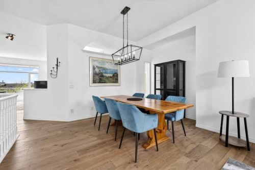18 Eagleview Place, Cochrane, AB - Indoor Photo Showing Dining Room