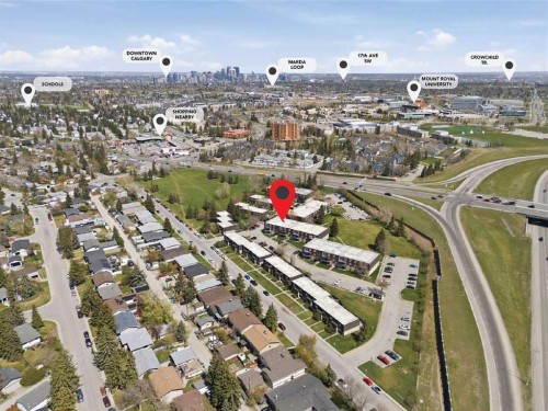 8C-80 Galbraith Drive Sw, Calgary, AB - Outdoor With View