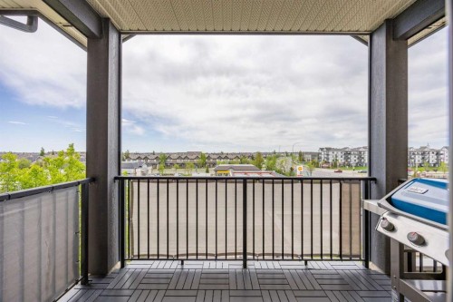 414-117 Copperpond Common, Calgary, AB - Outdoor With Balcony With Exterior
