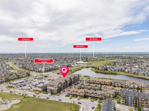 414-117 Copperpond Common, Calgary, AB - Outdoor With View