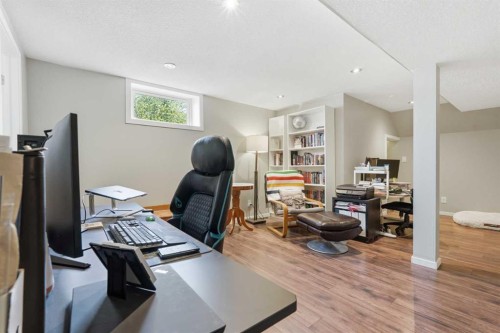 865 Queensland Drive Se, Calgary, AB - Indoor Photo Showing Office