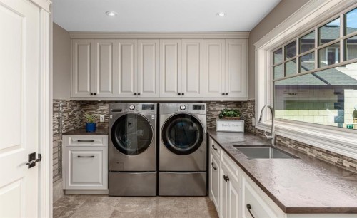 67 Sienna Hills View Sw, Calgary, AB - Indoor Photo Showing Laundry Room