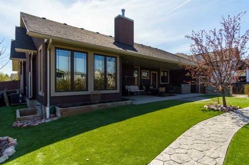 2 Harrison Green, Olds, AB - Outdoor With Deck Patio Veranda