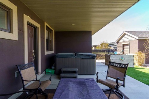 2 Harrison Green, Olds, AB - Outdoor With Deck Patio Veranda With Exterior