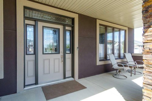 2 Harrison Green, Olds, AB - Outdoor With Deck Patio Veranda With Exterior