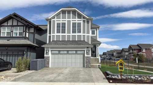 168 Magnolia Manor Se, Calgary, AB - Outdoor With Facade