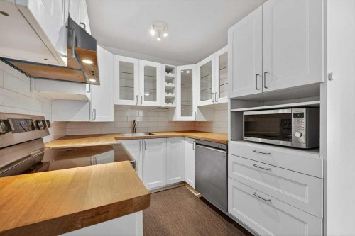202A-5601 Dalton Drive Nw, Calgary, AB - Indoor Photo Showing Kitchen