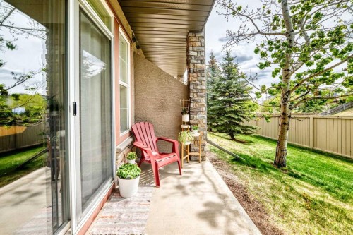 2105-211 Aspen Stone Boulevard Sw, Calgary, AB - Outdoor With Deck Patio Veranda