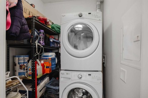 105-110 Auburn Meadows View Se, Calgary, AB - Indoor Photo Showing Laundry Room