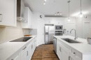 105-110 Auburn Meadows View Se, Calgary, AB  - Indoor Photo Showing Kitchen With Upgraded Kitchen 