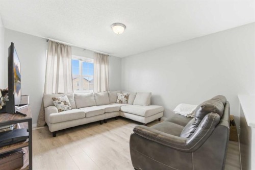118 Saddletree Close Ne, Calgary, AB - Indoor Photo Showing Living Room