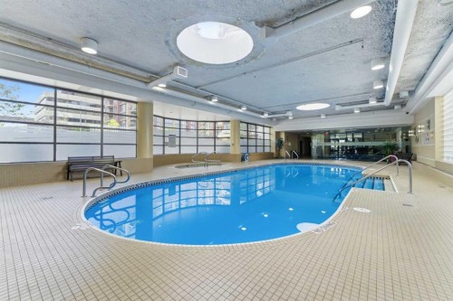 1302-1078 6 Avenue Sw, Calgary, AB - Indoor Photo Showing Other Room With In Ground Pool