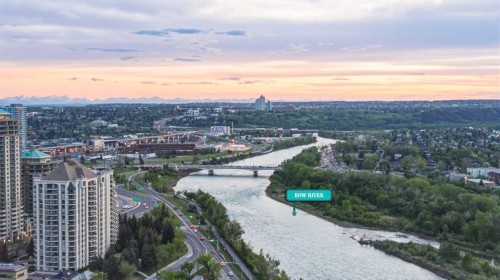 1302-1078 6 Avenue Sw, Calgary, AB - Outdoor With View
