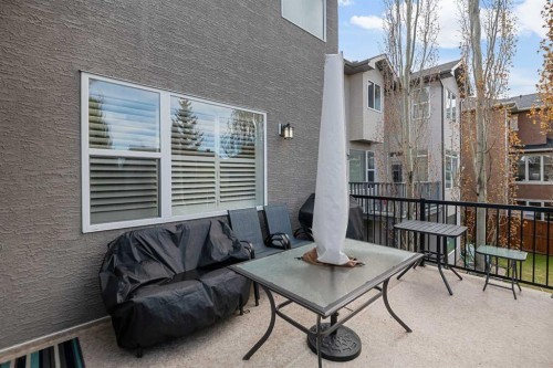 124 Evergreen Circle Sw, Calgary, AB - Outdoor With Deck Patio Veranda With Exterior