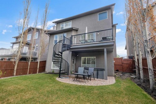 124 Evergreen Circle Sw, Calgary, AB - Outdoor With Deck Patio Veranda