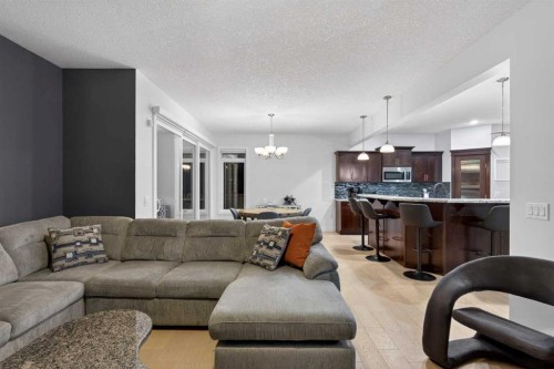 9 Westridge Way, Okotoks, AB - Indoor Photo Showing Living Room