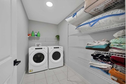 678 Cornerstone Avenue Ne, Calgary, AB - Indoor Photo Showing Laundry Room