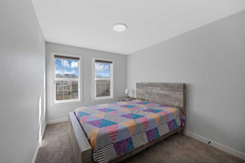 678 Cornerstone Avenue Ne, Calgary, AB - Indoor Photo Showing Bedroom
