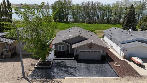 654 Lakeside Drive, Rural Vulcan County, AB - Outdoor With Deck Patio Veranda