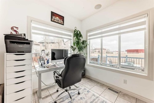 58 Bridleridge Green Sw, Calgary, AB - Indoor Photo Showing Office
