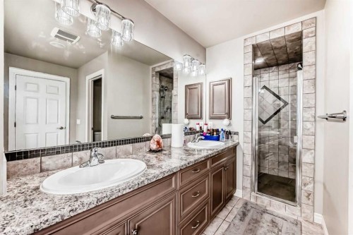 58 Bridleridge Green Sw, Calgary, AB - Indoor Photo Showing Bathroom