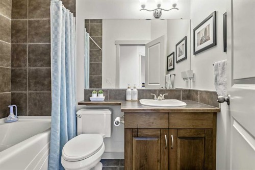 222 Chapala Point Se, Calgary, AB - Indoor Photo Showing Bathroom