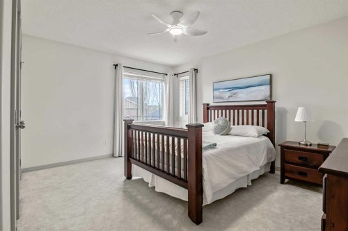 222 Chapala Point Se, Calgary, AB - Indoor Photo Showing Bedroom