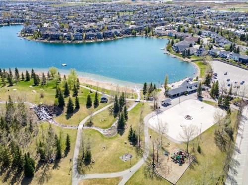222 Chapala Point Se, Calgary, AB - Outdoor With Body Of Water With View