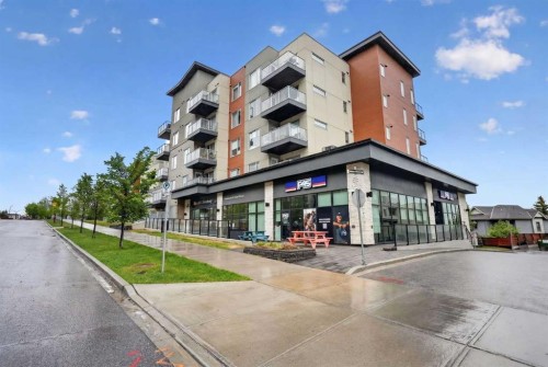 403-71 Shawnee Common Sw, Calgary, AB - Outdoor With Balcony