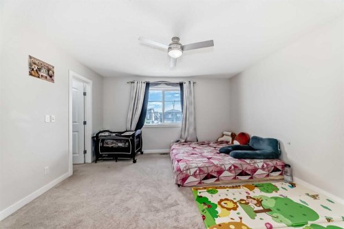 72 Cornerstone Avenue Ne, Calgary, AB - Indoor Photo Showing Bedroom