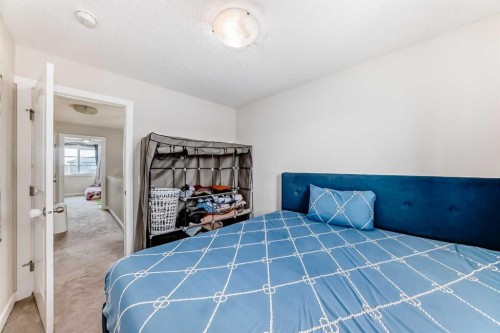 72 Cornerstone Avenue Ne, Calgary, AB - Indoor Photo Showing Bedroom