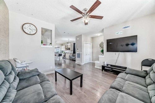 72 Cornerstone Avenue Ne, Calgary, AB - Indoor Photo Showing Living Room